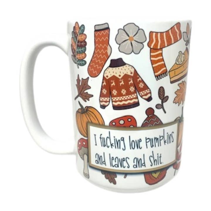 15oz Ceramic Mug - Fall Love for wholesale by Days with Gray