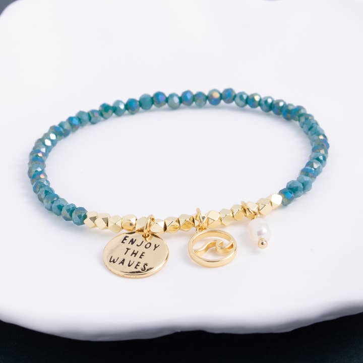 Enjoy The Waves Bracelet for wholesale by Splendid Iris