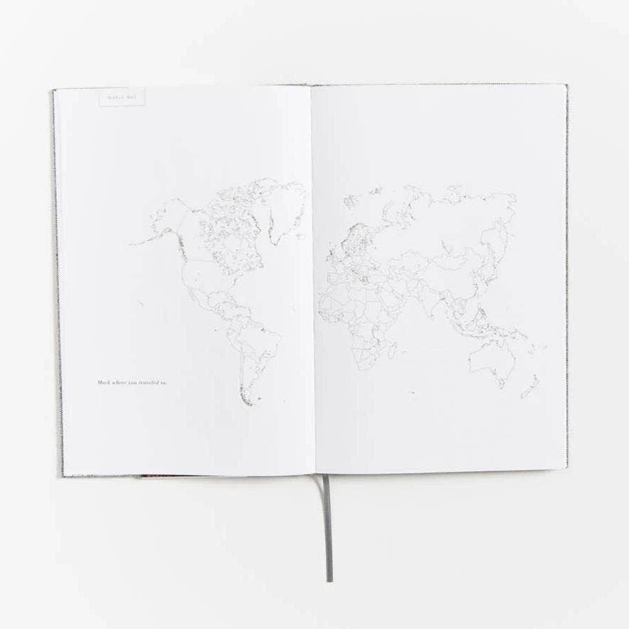 Promptly Journals - Wholesale Journal/Diary - Complete Travel Journal From Boarding to Exploring Hardcover12