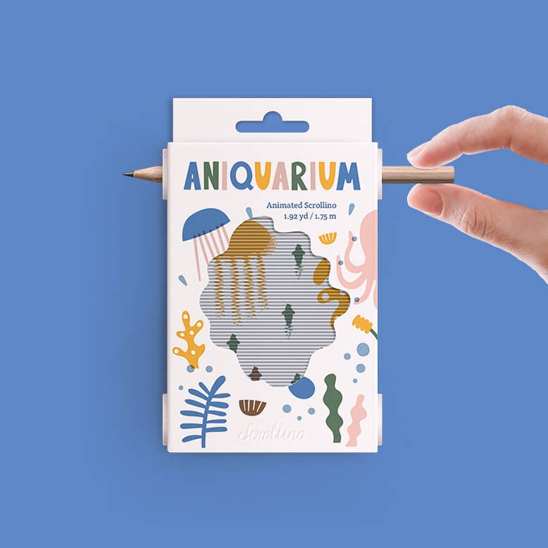 Scrollino - Wholesale Coloring & Activity Book - Kids & Baby - Animated Picture Book - Scrollino Aniquarium3