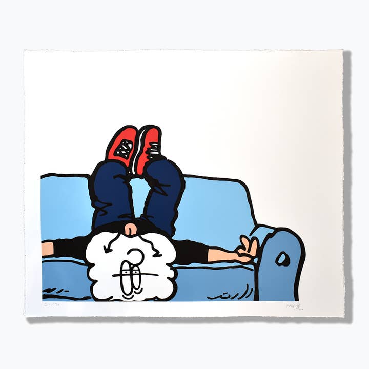 MAW - Stampa serigrafica 'Divano' per la vendita all'ingrosso da parte di FLEXX LEX