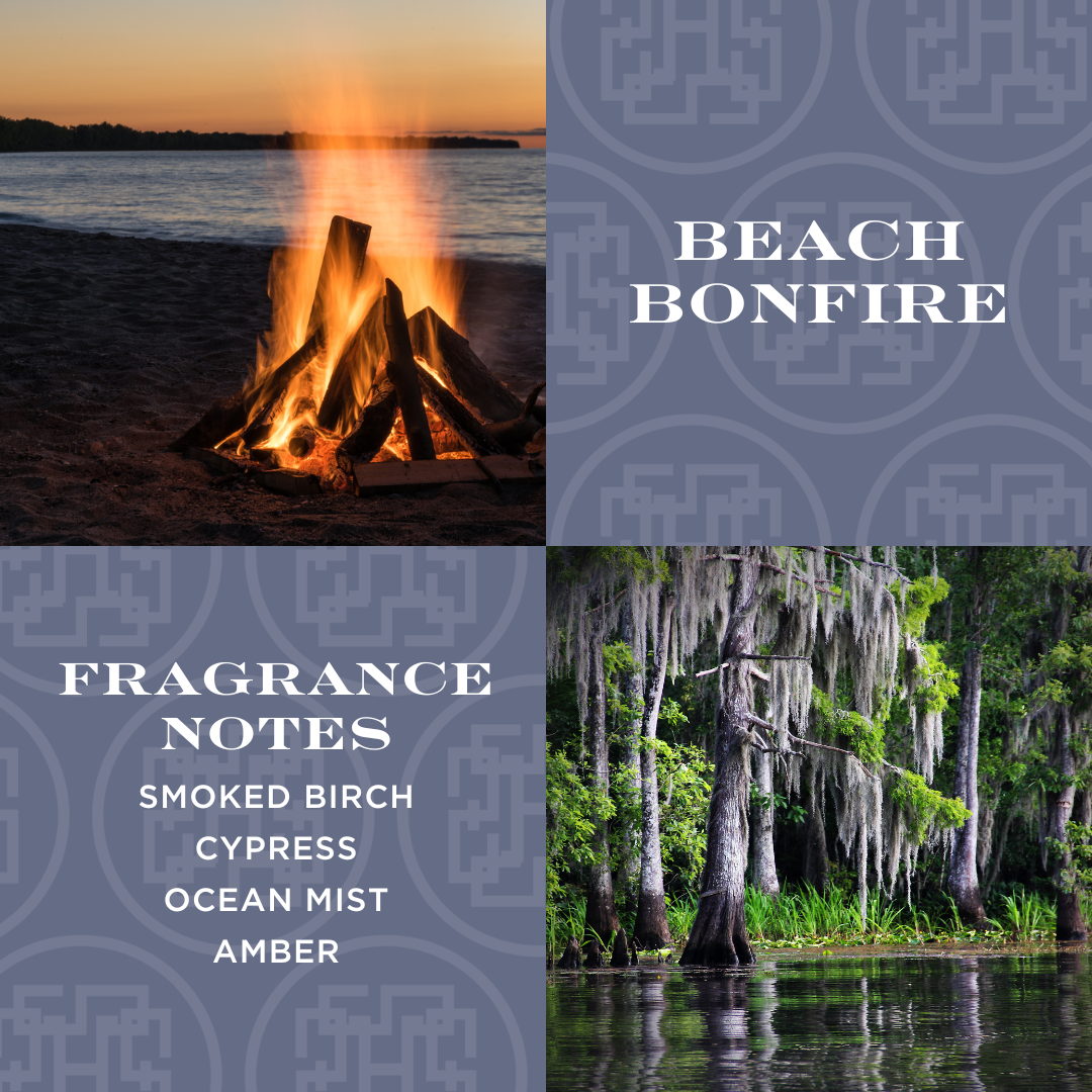 HomeWorx by Slatkin + Co. - Wholesale Jar/Filled Candle - Beach Bonfire Tonka & Birch Scented Candle (18oz)2