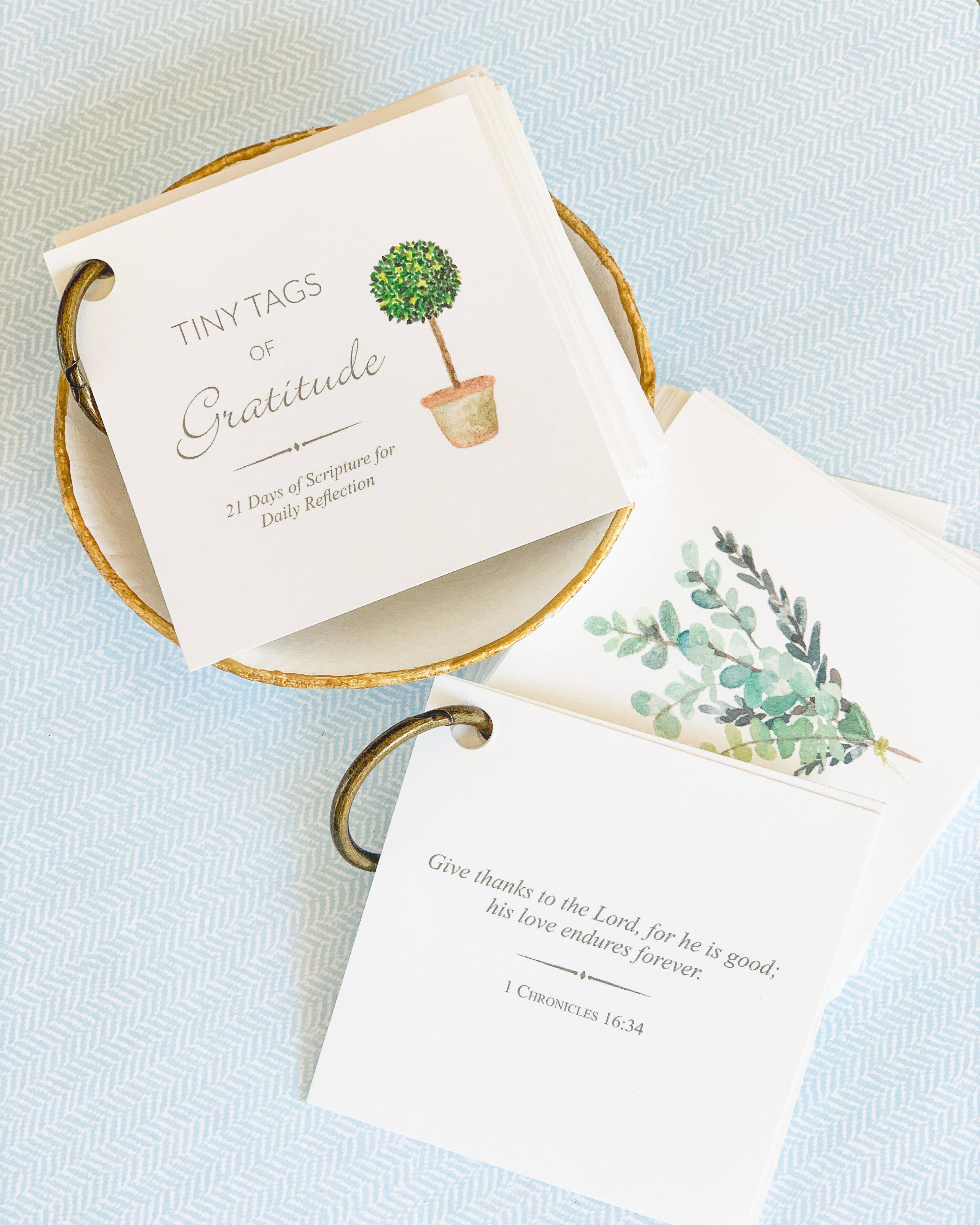 Tiny Tag Co. - Wholesale Briefpapier/indexkaartenset - Kleine tags van dankbaarheid1