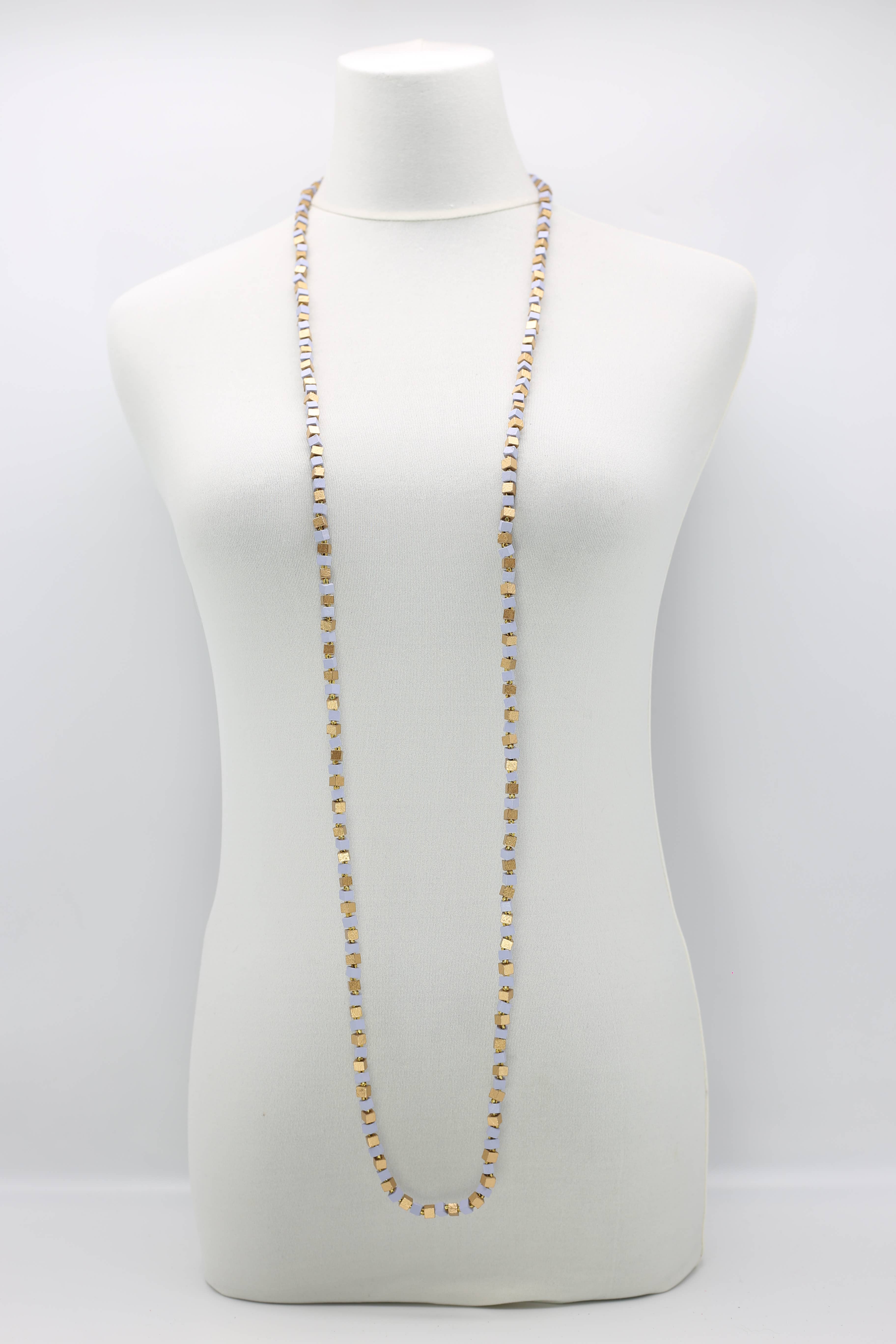 Jianhui London – Engroshandel Perlehalskæde – Den næste Pashmina halskæde Træperler - Mosaic Art79