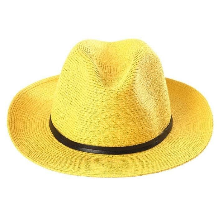 TRAVAUX EN COURS... - Wholesale Straw Hat - Unisex - PAPER HAT leather link0