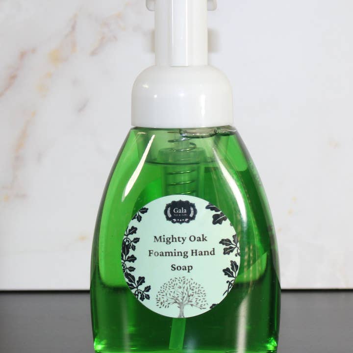 Mighty Oak Foaming Hand Soap for wholesale by Gala Tea and Gifts