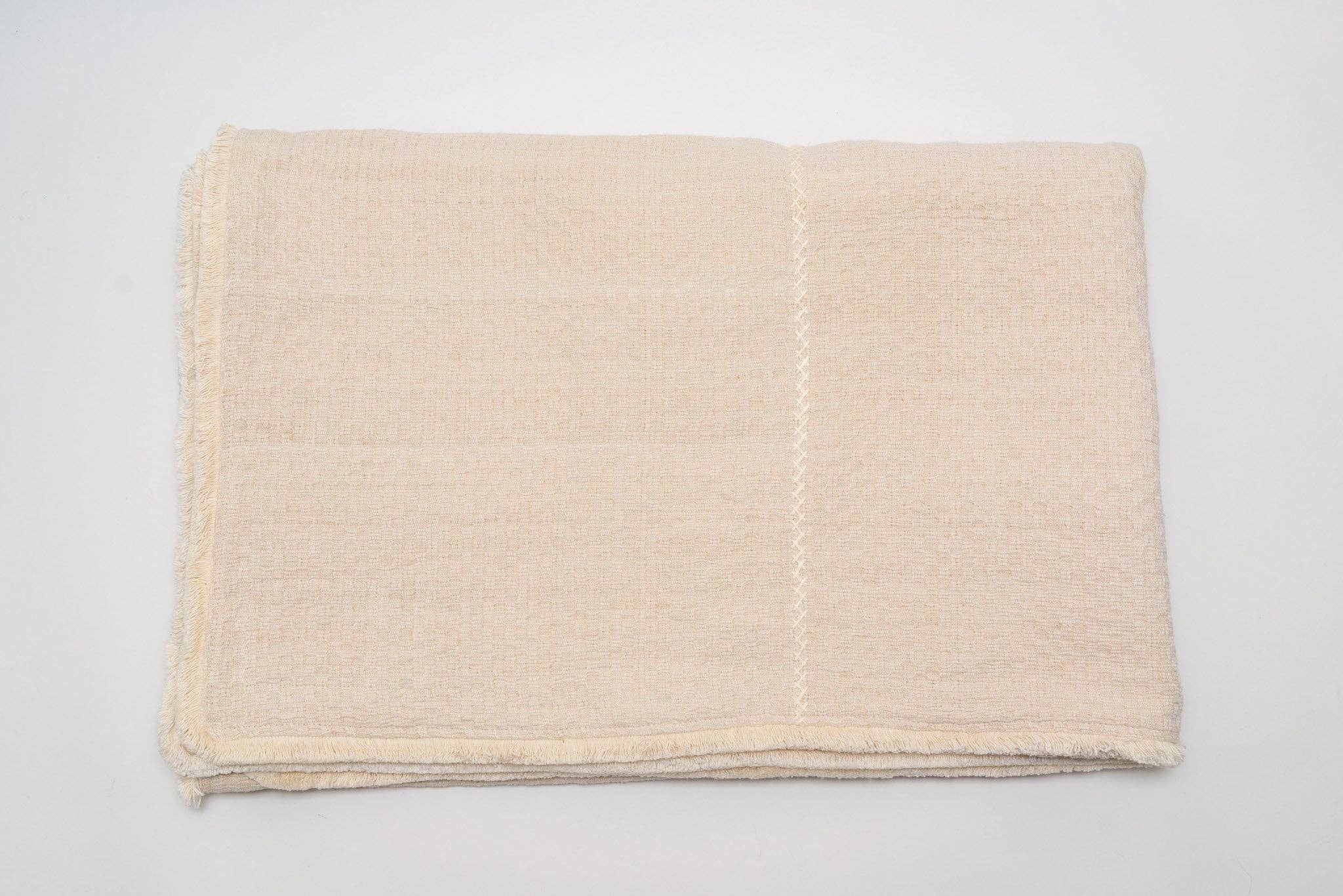 Lineage Botanica - Wholesale Throw Blanket - Throw: Antique handwoven Hungarian wool and cotton - TH673