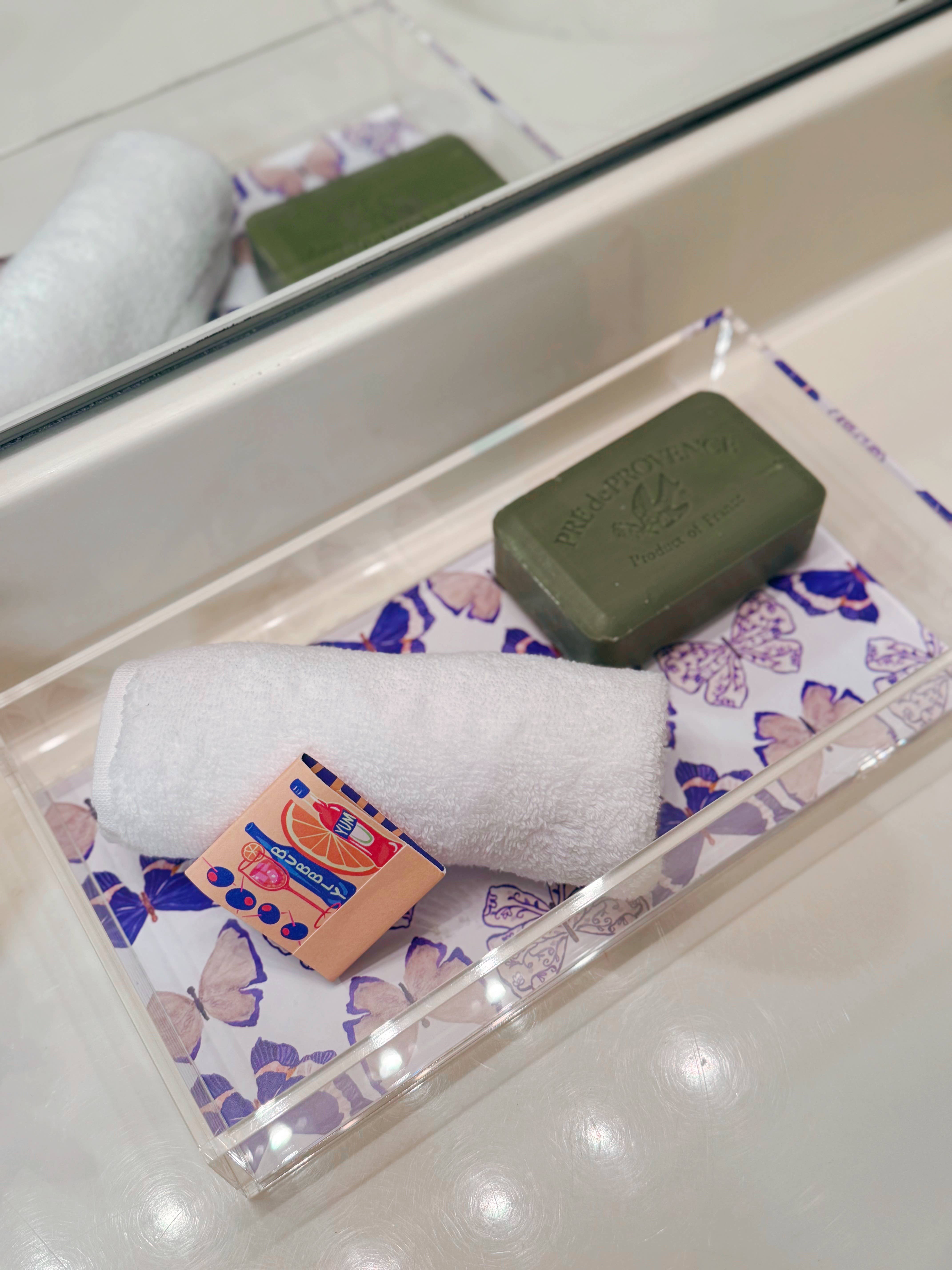 TAYLOR GRAY - Wholesale Decorative Tray - 5.5x11 CHINOISERIE trinket tray insert set of 57