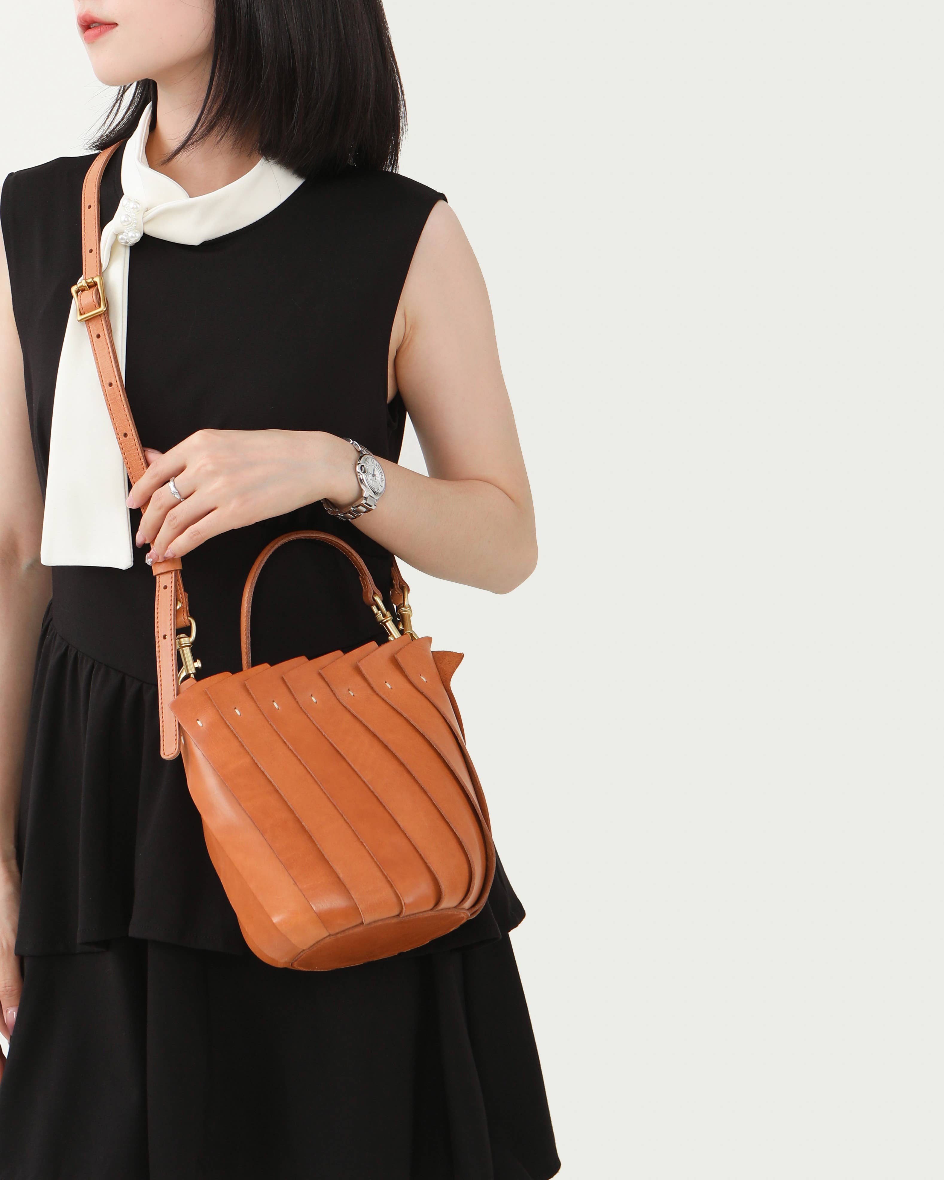 UPPDOO – wholesale Tote bag – Women's – Bloom Bucket Tote - Midnight4