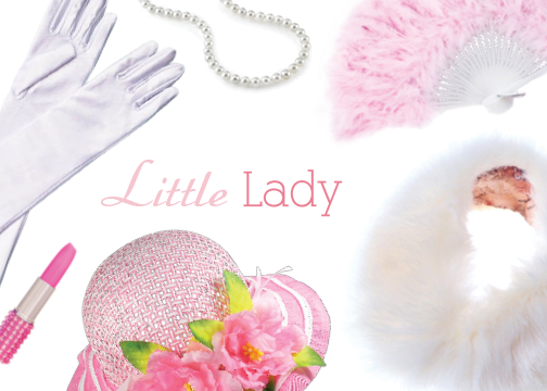 Knotty Kid - Wholesale Costume - Kids - Childrens Tea Party Little Lady Costume Box with Dress Up2