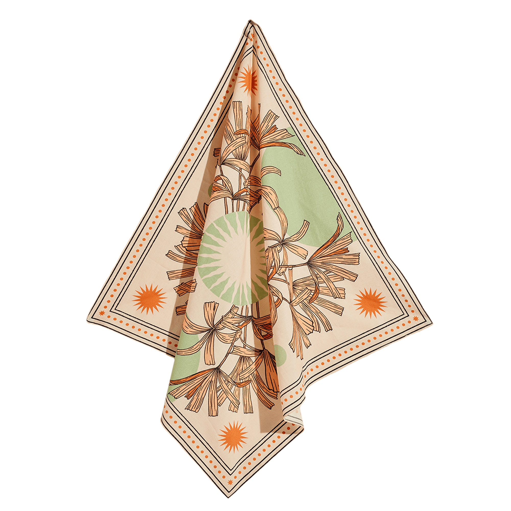 cai & jo - Vente Bandana – femme - Bandana The Tropics au design tropical cai & jo1