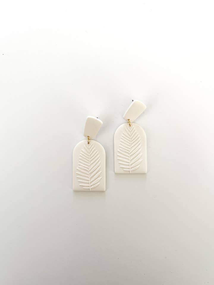 Palmer in White for wholesale by Copper Stones Studio