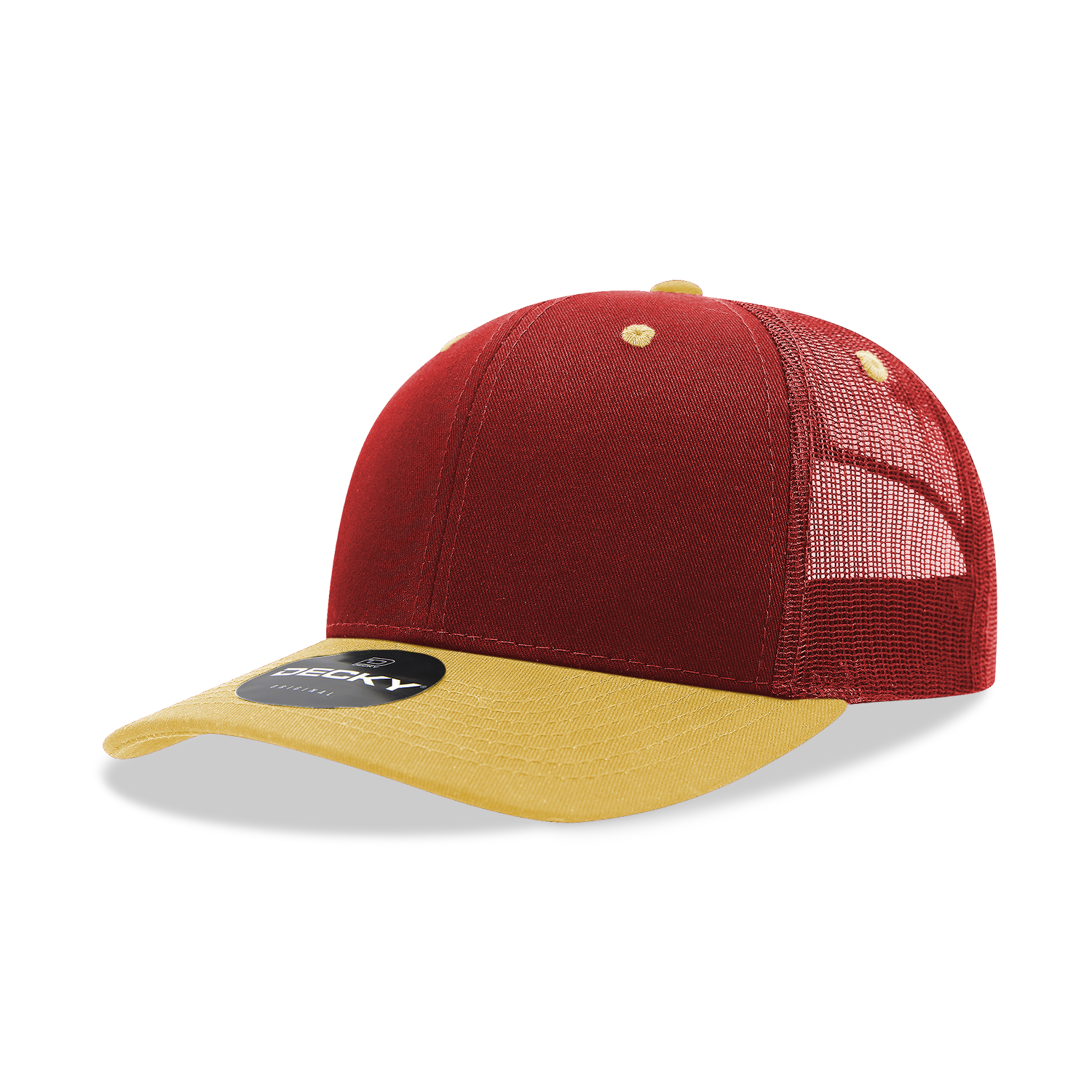 The Park Wholesale - Vente Casquette de camionneur – unisexe - Casquette Trucker classique Decky 6021, 6 panneaux, style mid pro28