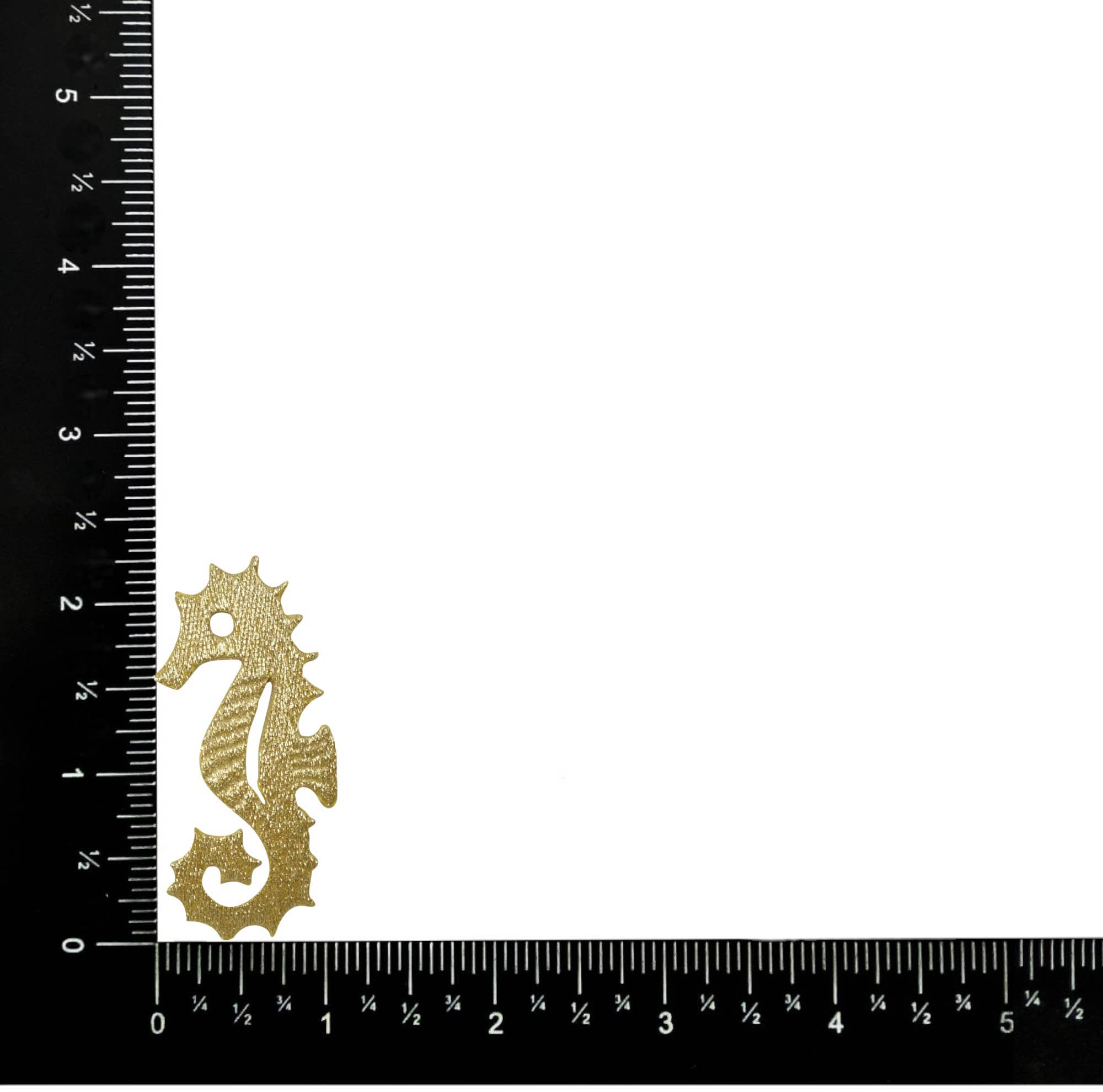 Wholesale Applique - Vente Écusson - Hippocampe doré - Applique thermocollante - Écusson brodé - AP5118791