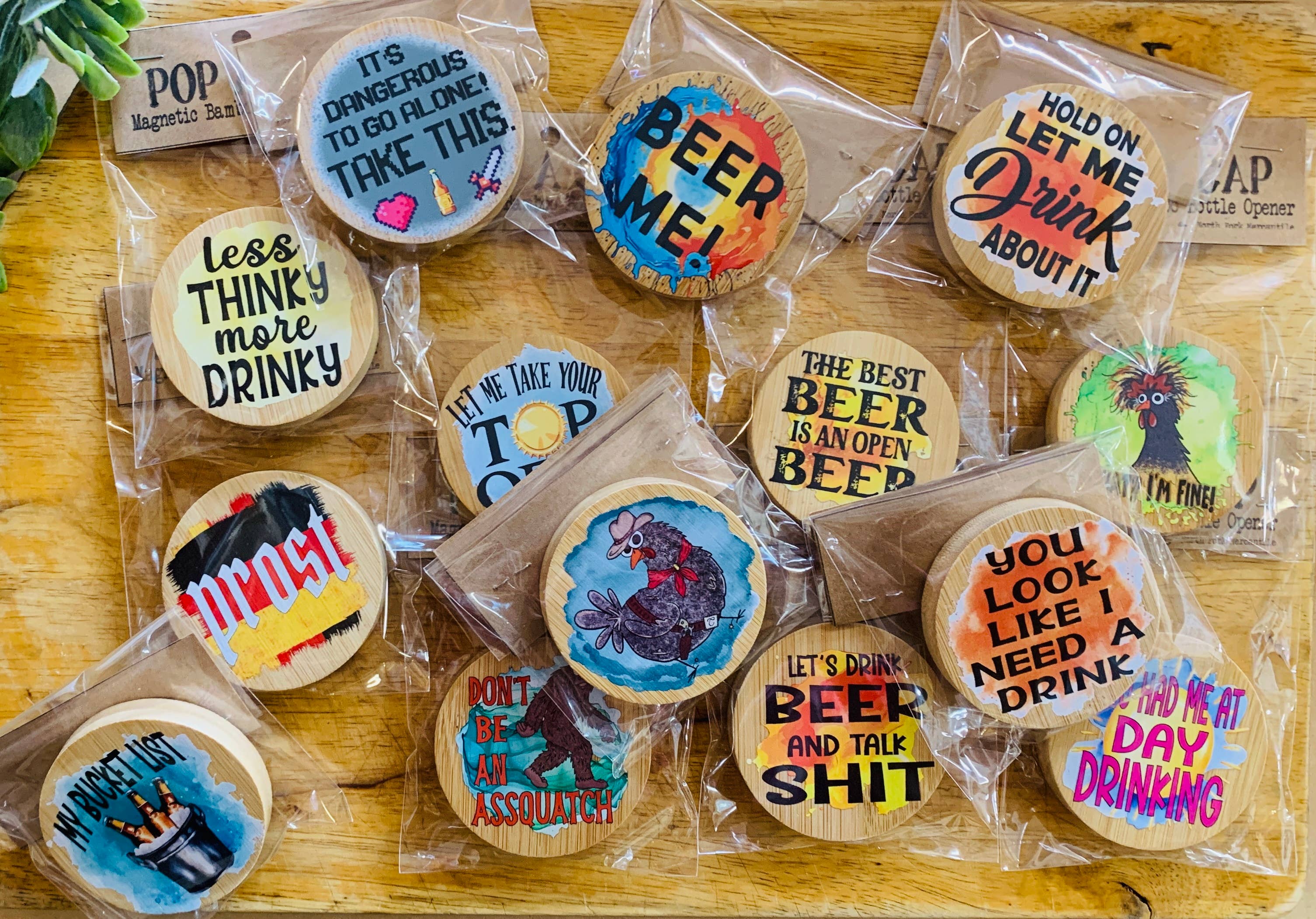 North Fork Mercantile - Wholesale Bottle/Wine Opener - Magnetic Bottle Opener, Beer Gift, Distillery, Winery, Bar9