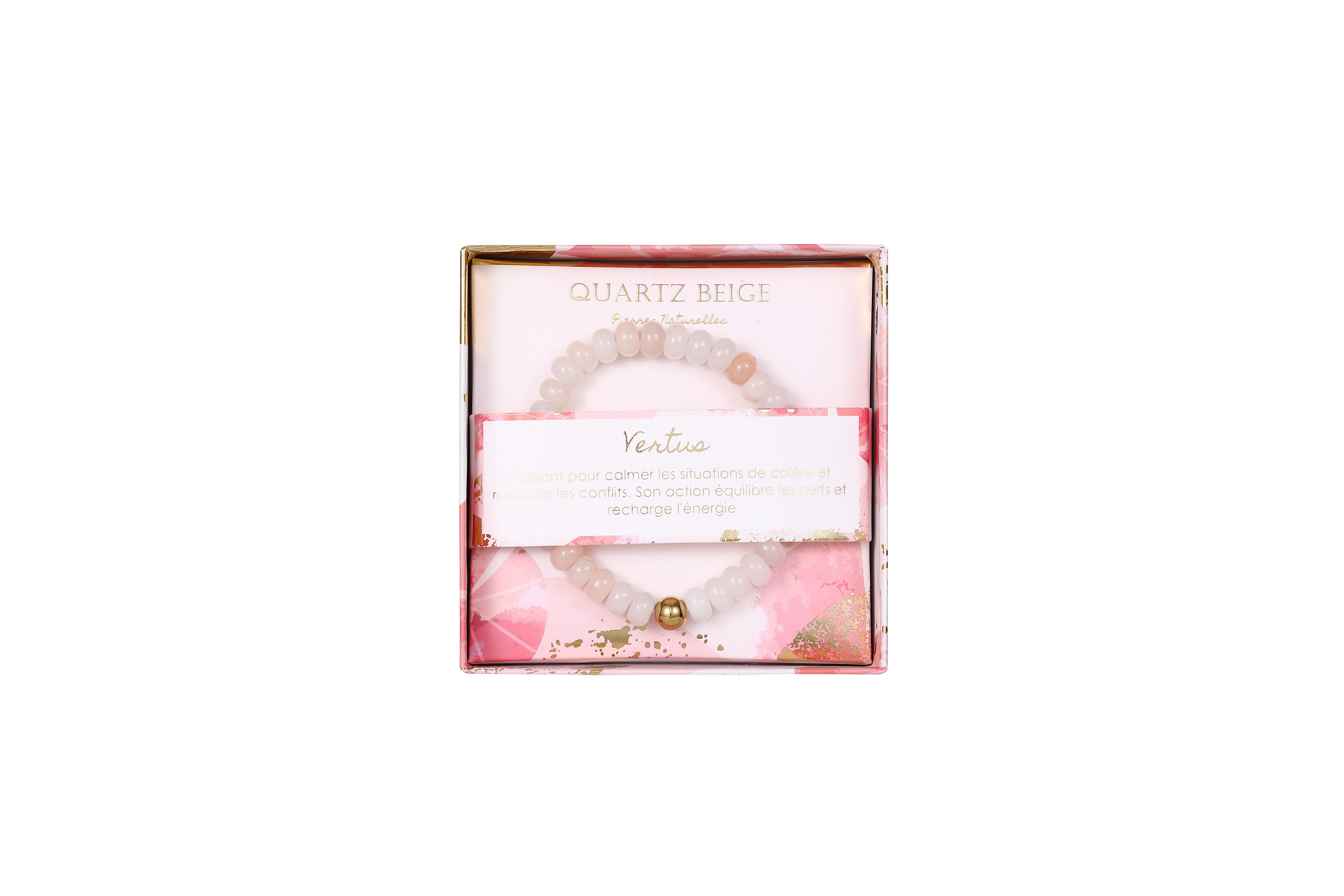 STELLA GREEN – wholesale Beaded bracelet – 72 energetic steel & natural stones bracelets (display)12