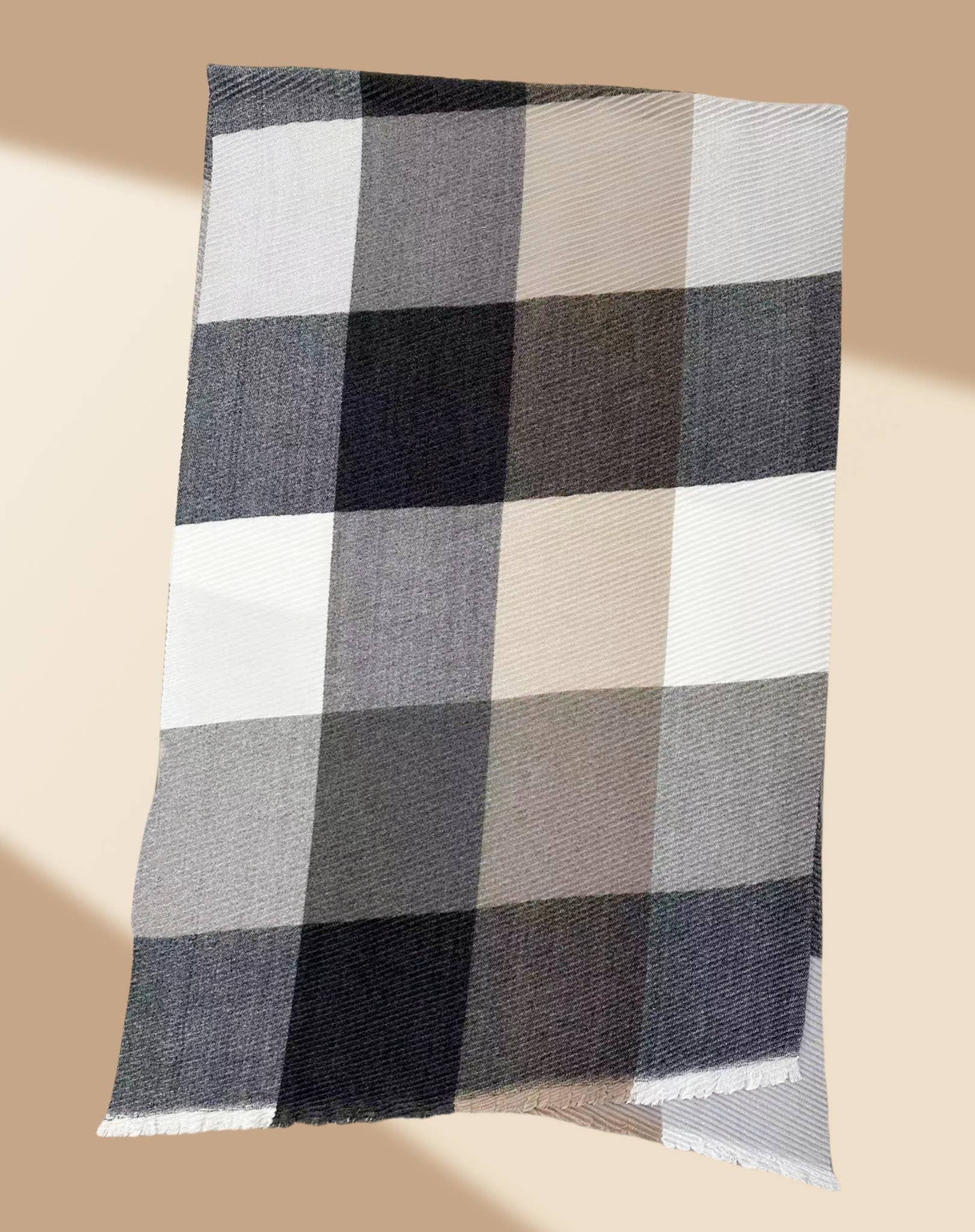 JC Sunny Fashion – wholesale Halsduk - Dam – JC021032 Lyxig 3D-texturerad skrynklig scarf3