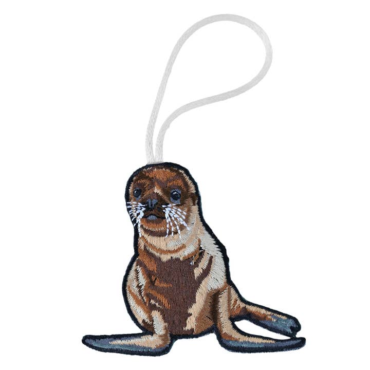 Sea Lion Ornament - Geborduurd voor wholesale door Little Critterz