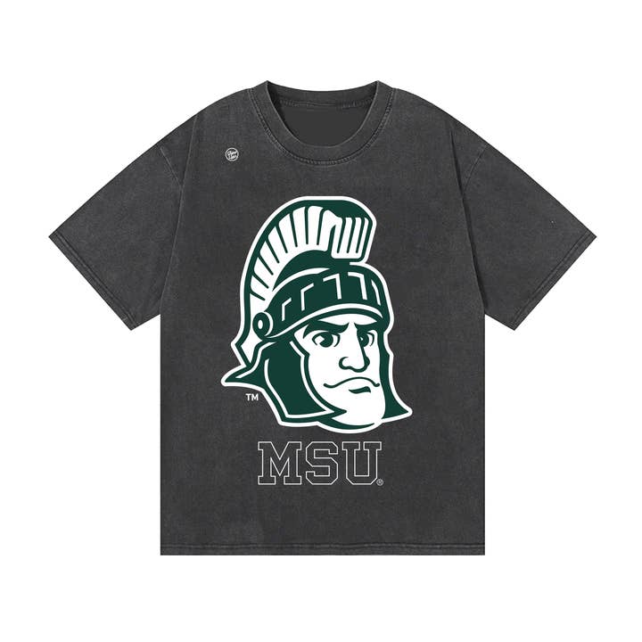 Michigan State Spartans Herreklassisk T-shirt for engroshandel hos Dyme Lyfe