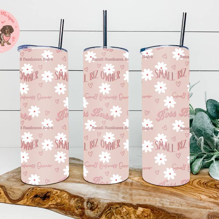 Small Business Babe Tumbler for wholesale by Designs By Morgan AZ LLC