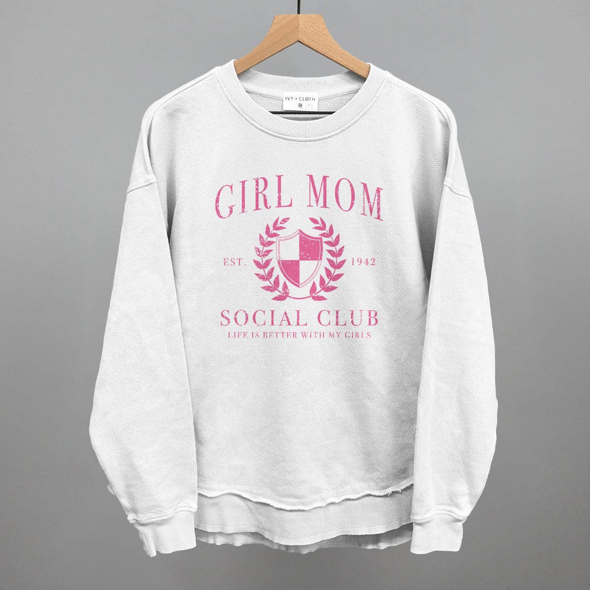 Ivy + Cloth - Vente T-shirt sérigraphié – femme - Club social pour filles et mères9