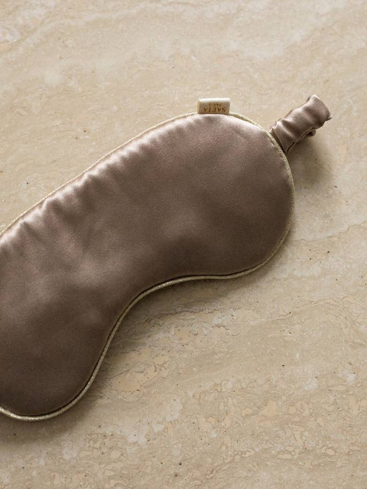 Night Mask Grâce - Silkesömnmask för wholesale av SAETA PARIS