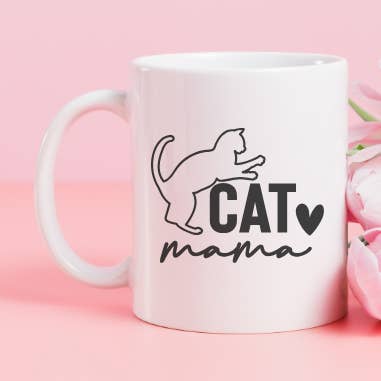 Béni Miaou-vement - Tasse en Céramique pour la vente par Creative Loops Co