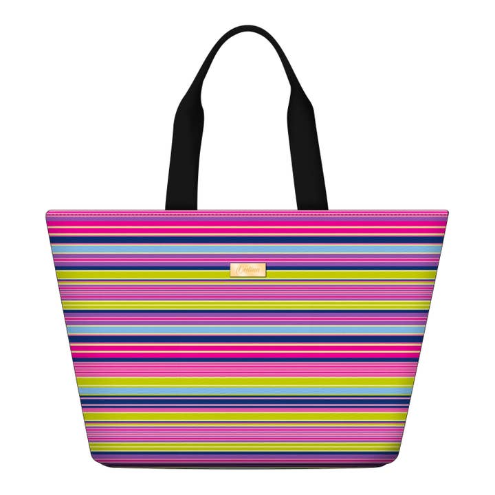 Kühne und modische gestreifte Welt-Umhängetasche für einen trendigen, stilvollen Look für den Großhandel von OEELINN