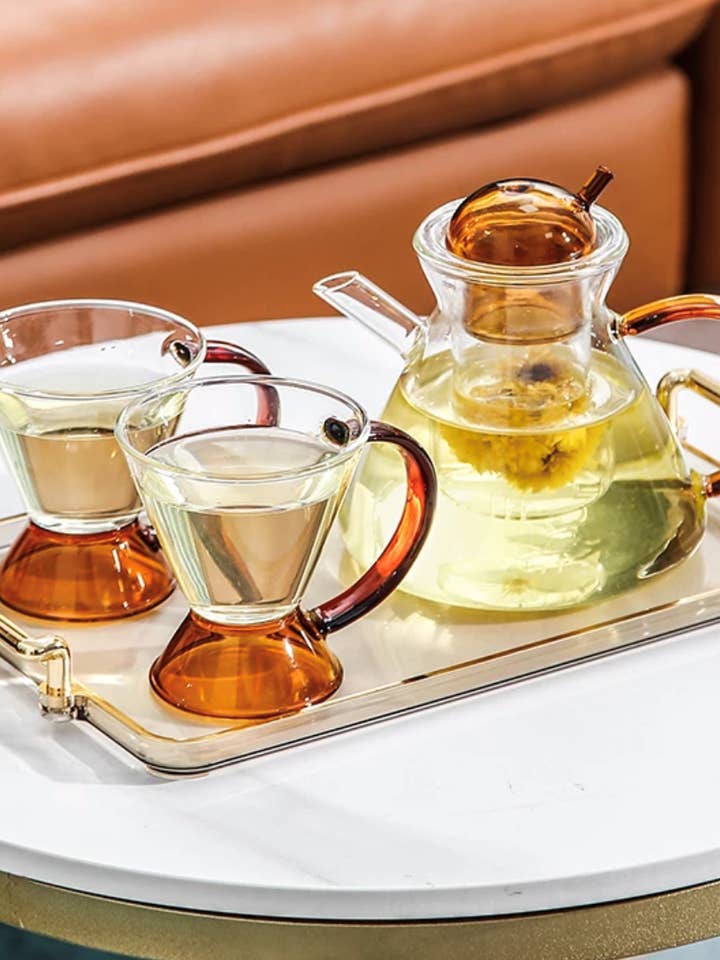 Bollitore e tazze da tè (set di 3) per la vendita all'ingrosso da parte di Vida Teas For Life