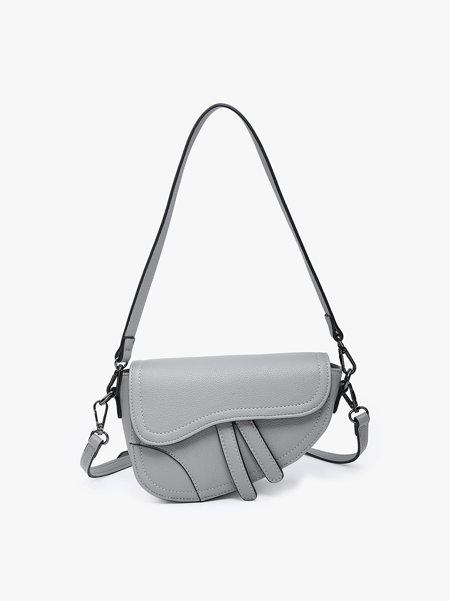 Jen & Co. - Wholesale Crossbody Bag - Women's - M2438 Marisol Asymmetrical Crossbody/Saddle Bag0