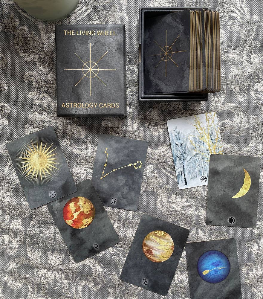The Living Wheel - Wholesale Tarot Cards - The Living Wheel Astrology Cards6