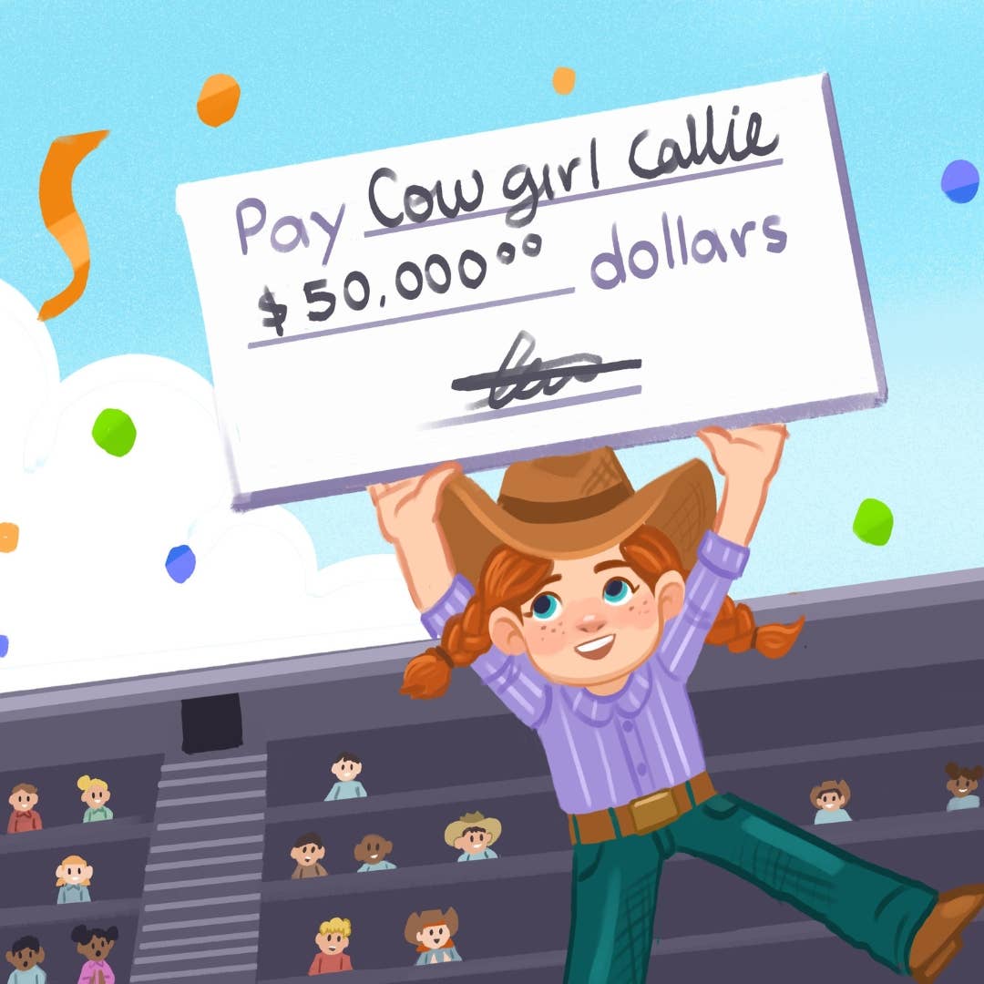 Buckaroo Beau Books - Wholesale Early Reader Book (6-8) - Hardcover: Cowgirl Callie's Breakaway Dreams7