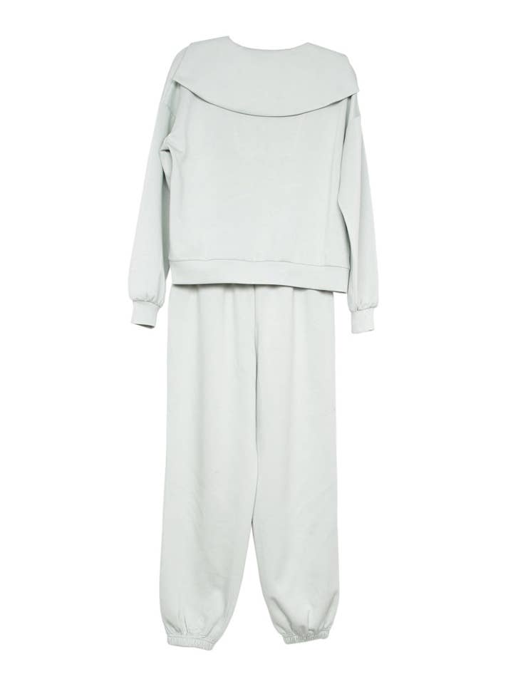 Seafoam Wholesale Scuba Pants Set for wholesale on Faire1