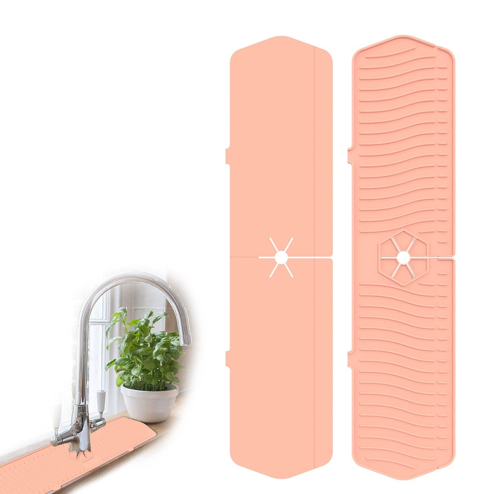 VIGOR – Großhandel Abflusssieb/Stöpsel für die Spüle – Küchenarmatur, Spülbecken, Spritzschutz, Silikonhahn zum Trocknen7