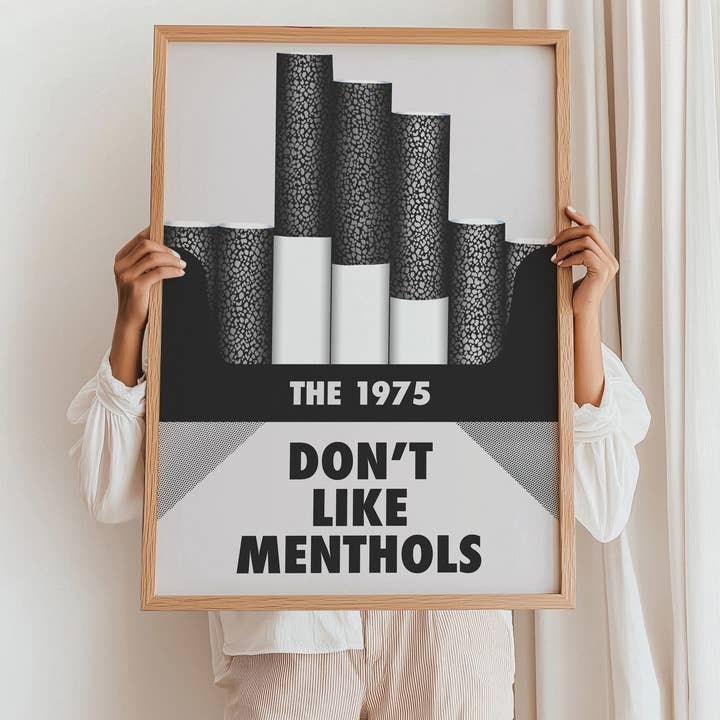 Don't Like Menthols Print for wholesale by Pink Giraffe Print Co