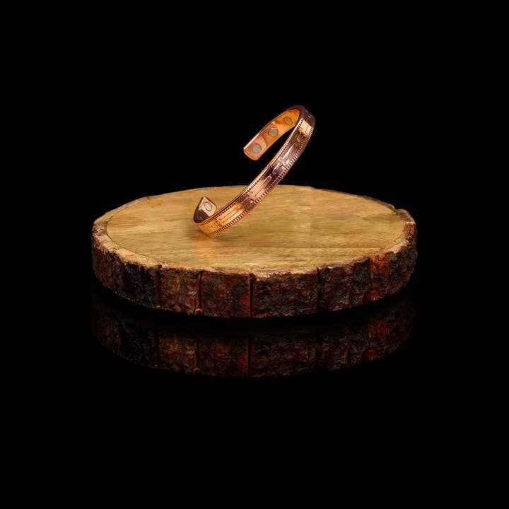 El'Cobre-Ecozonelifestyle – wholesale Cuff bracelet – Copper Magnet Bracelet (Design 30)2