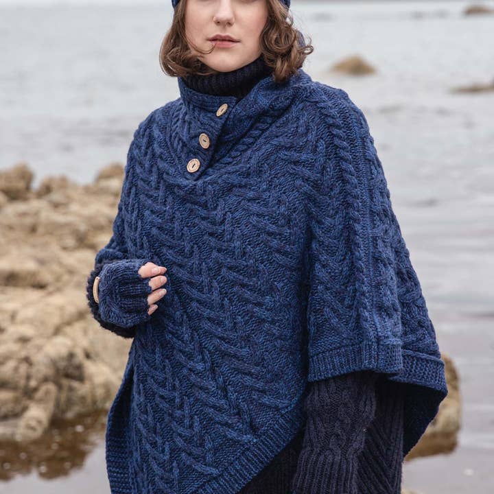 Aran Traditions - Venta al por mayor Guantes - Mujer - Guantes sin dedos Aran Classic Cable18