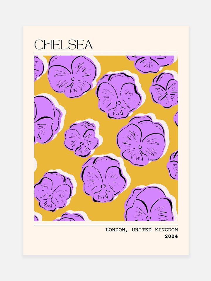 Chelsea Print for wholesale by Noonstead