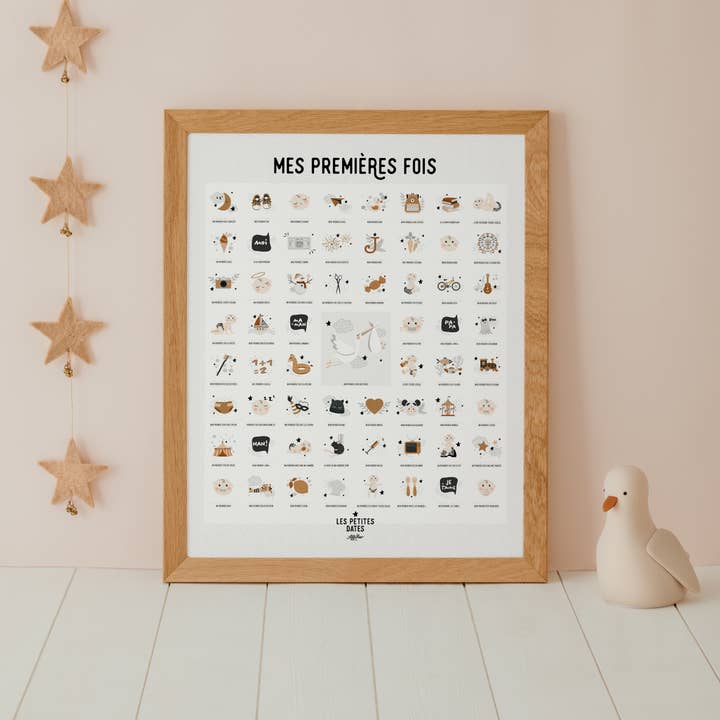 Les Petites Dates - Wholesale Poster - Display "My First Times" - Fair Skin