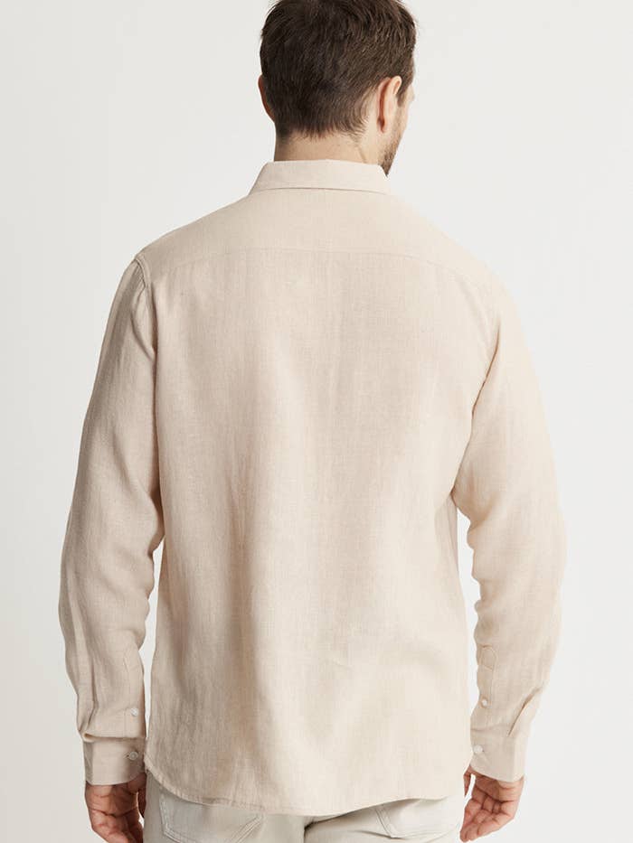 JACHS NY - Wholesale Button Down Shirt - Men's - Southampton Linen Shirt