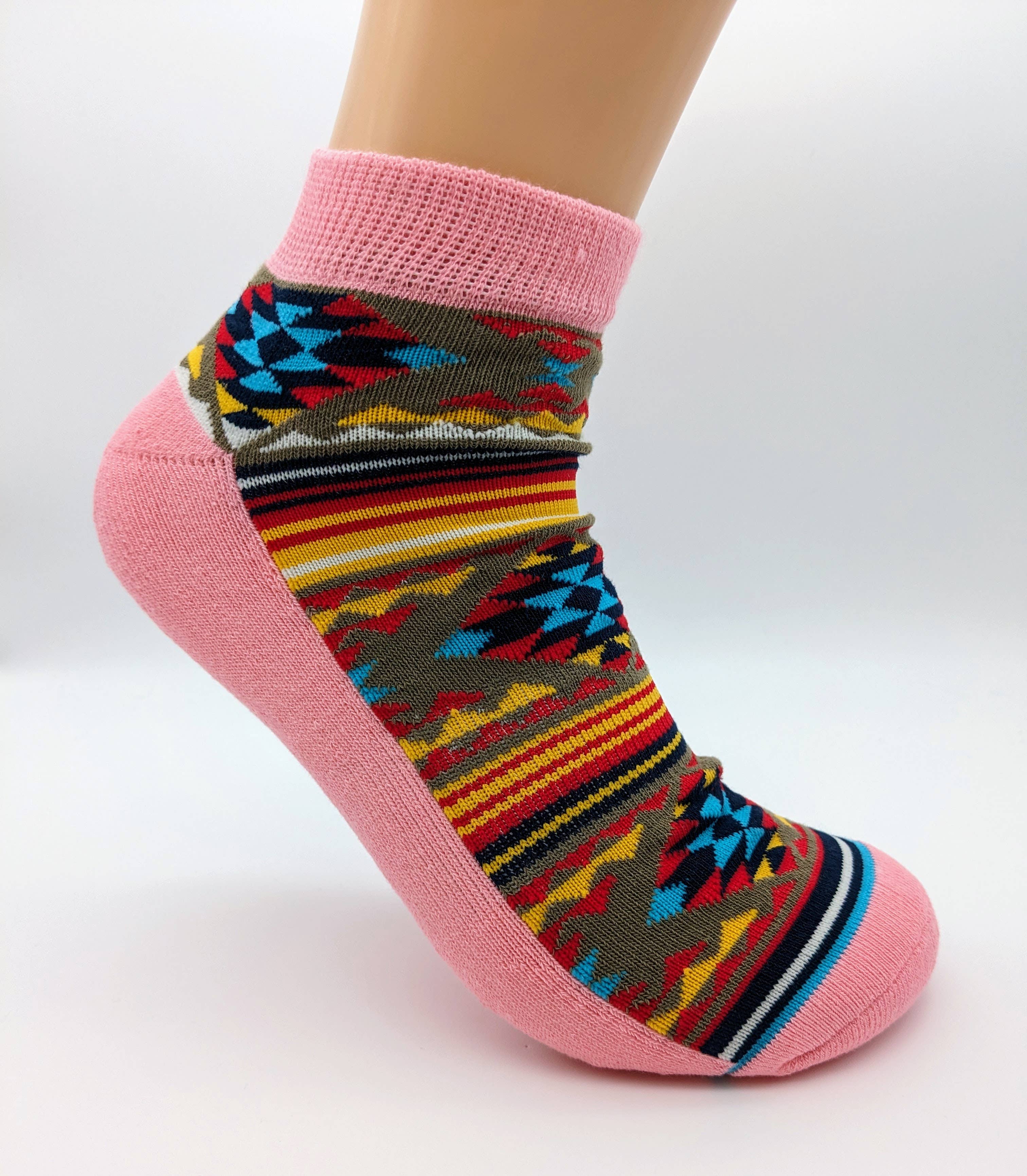 Flag Matrix Inc - Wholesale Socks - Unisex - Native Ankle Socks- Design 25