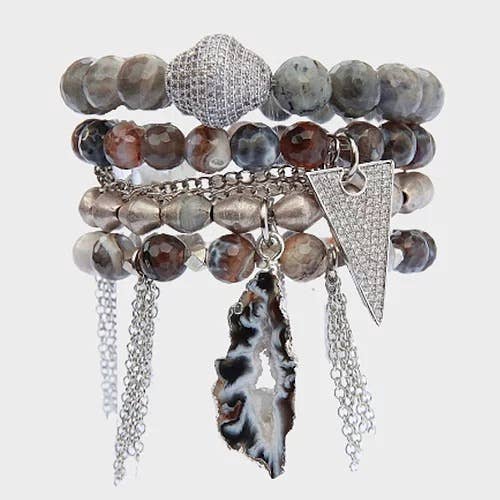 Chain Stack Bracelet for wholesale by HEATHER FORD