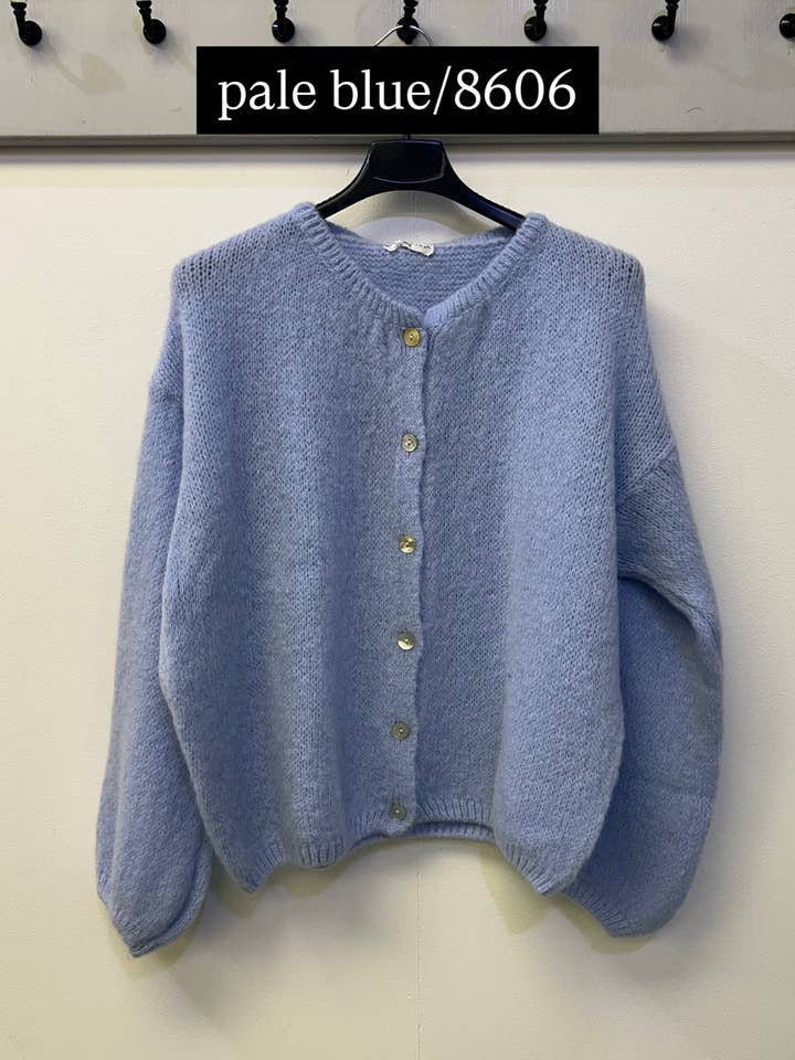 Terminal 1 Clothing – wholesale Kofta - Dam – Cardigan i mohairblandning med knappar fram21