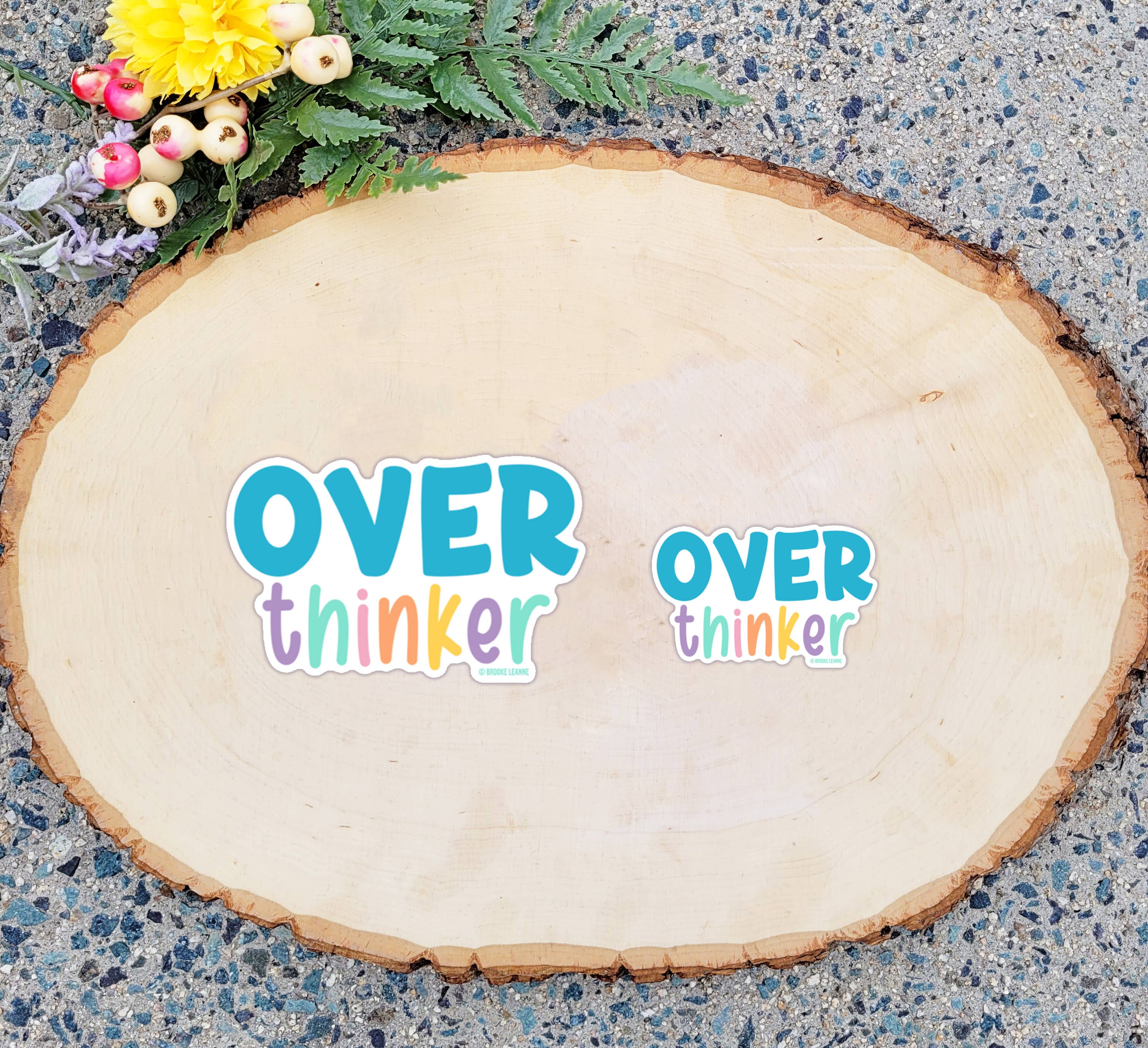 Brooke LeAnne - Wholesale Sticker - Overthinker Sticker3