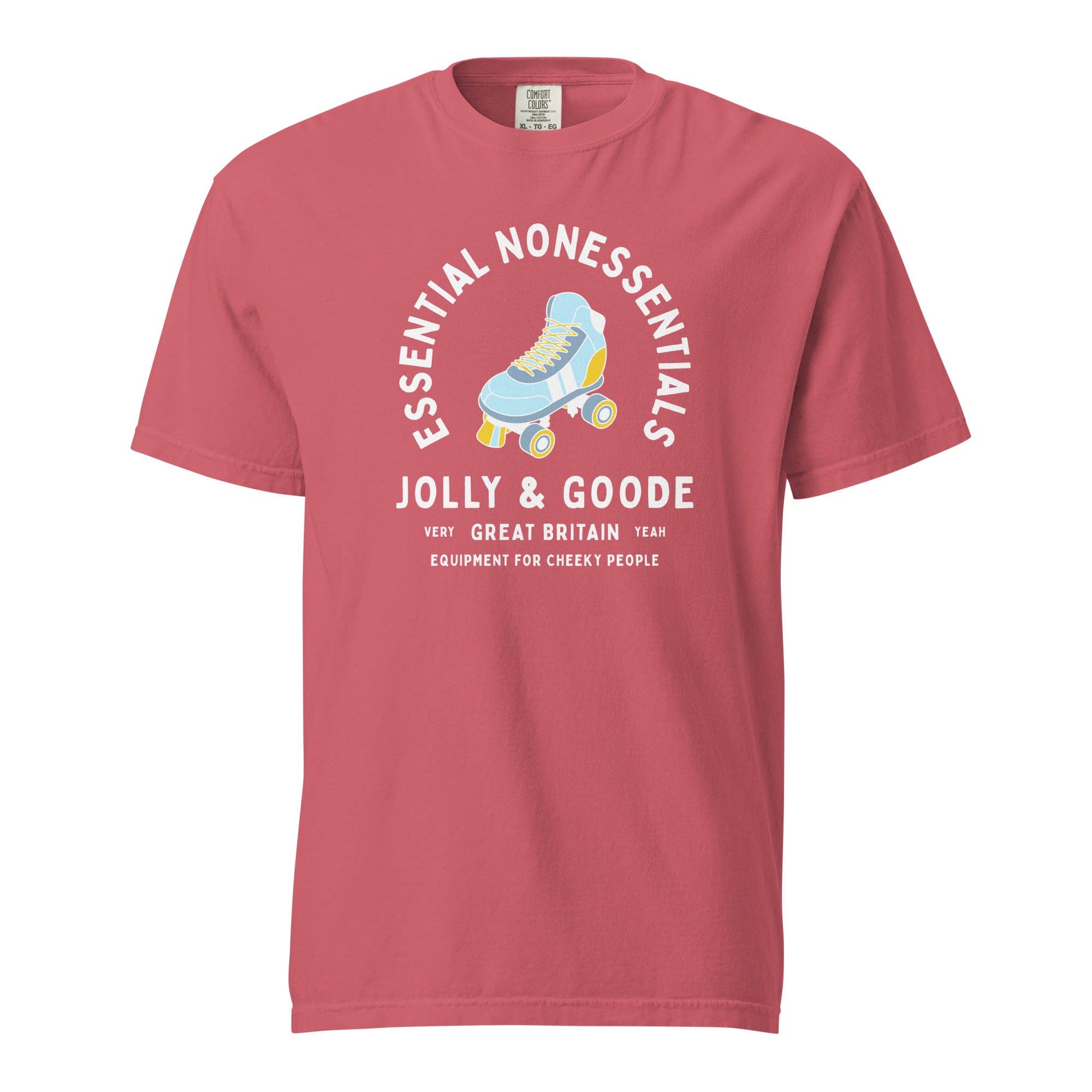 Jolly & Goode - Wholesale Screen Printed T-Shirt - Unisex - Essential Nonessentials Roller Skate Tee16
