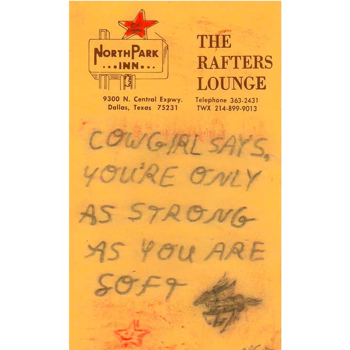 Lordcowboy – Großhandel Kunstdruck – Cowgirl sagt - Kunstdruck von Lordcowboy0