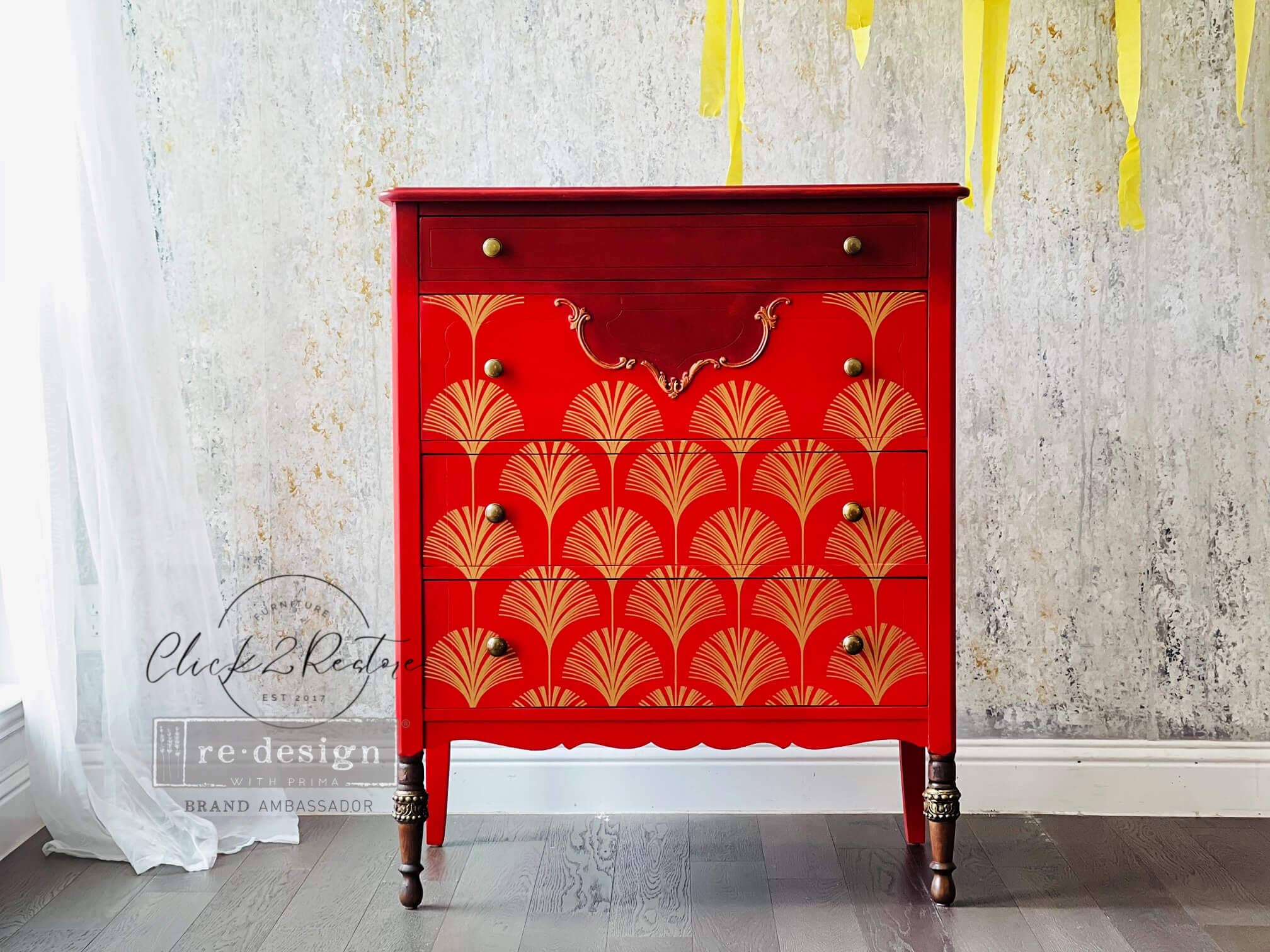 MudPaint - Wholesale Paint Set - Burgundy Wine- MudPaint Clay Furniture Paint12