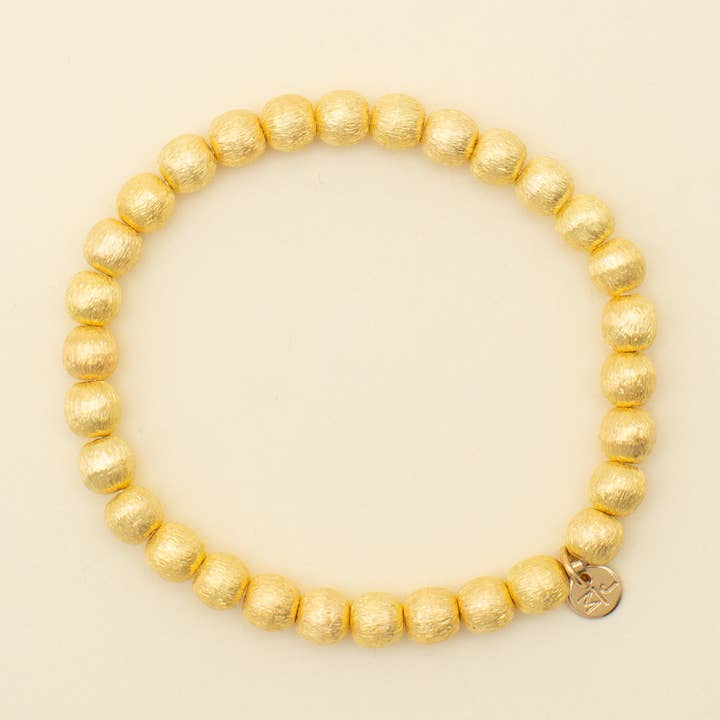 Atwater Brushed Ball Bracelet for wholesale by Jill Michael Jewelry