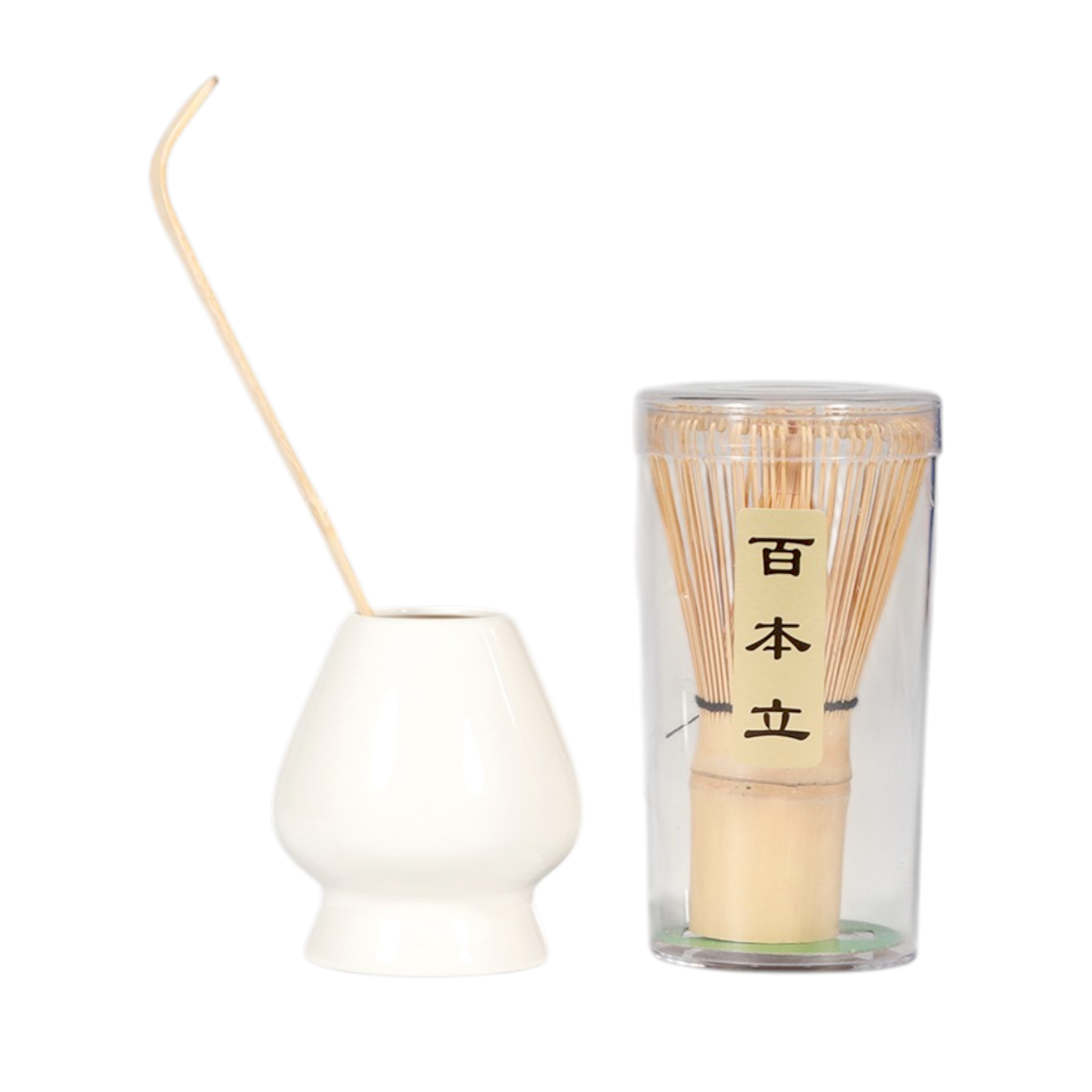 Urban Tokyo - Wholesale Whisk - Matcha Whisk White Stand, Chasen and Scoop Set (1/48)1