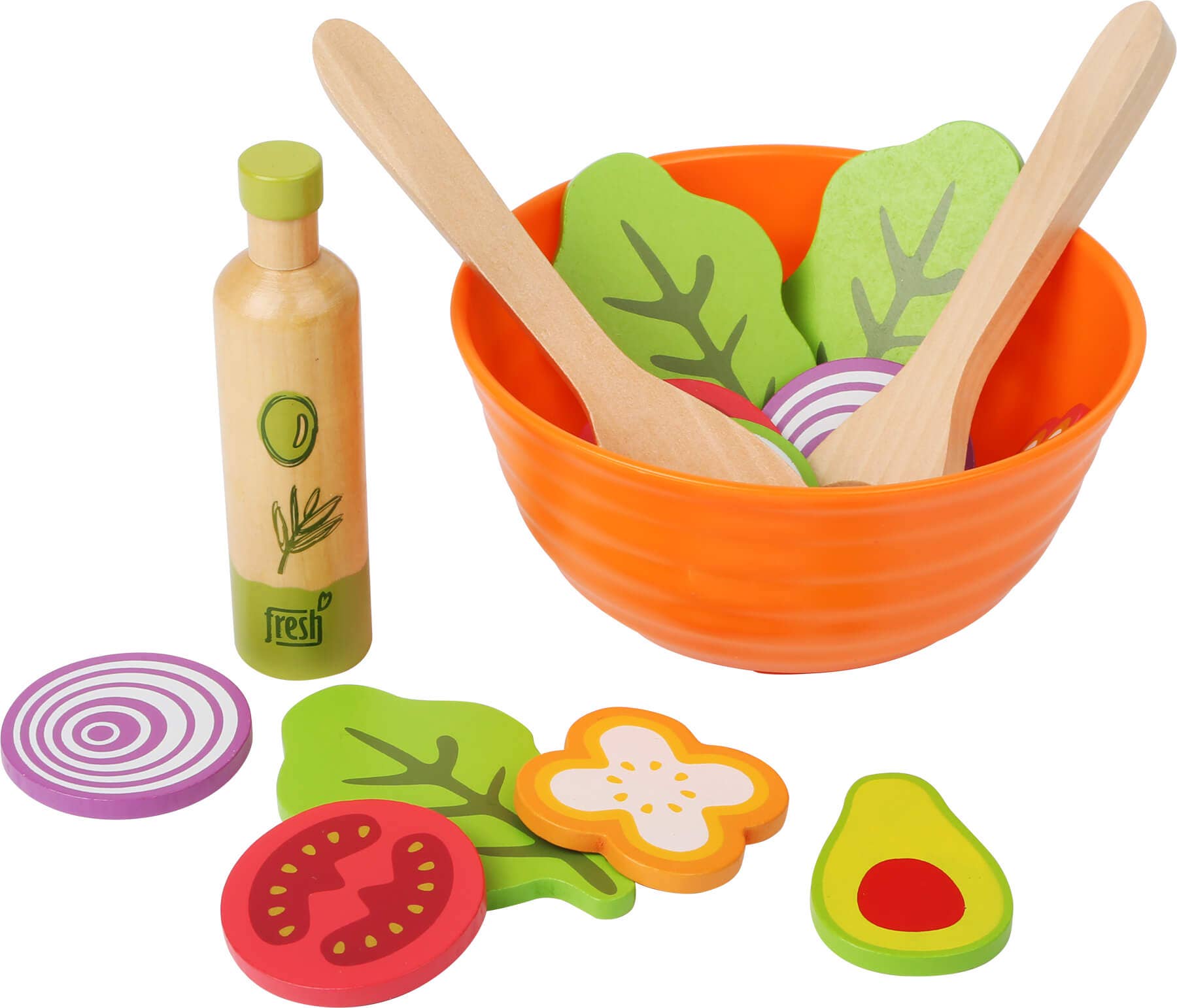 small foot - Wholesale Toy Set - Kids - Salad Play Set1